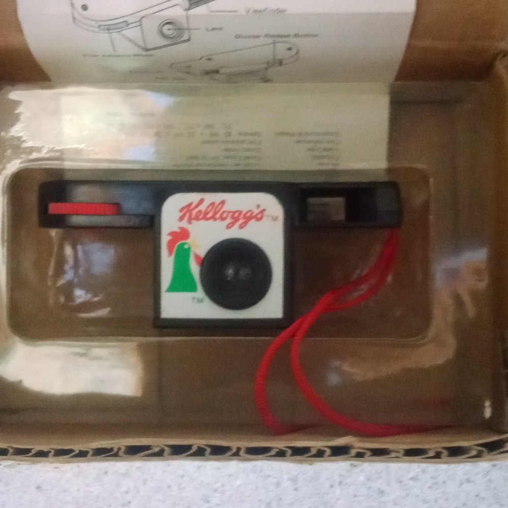 Kellogg's cereal micro cam 110 film pack